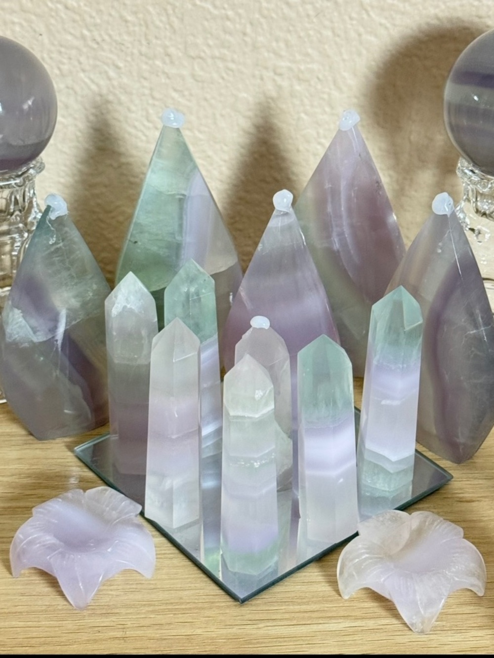 Lavender Fluorite bundle